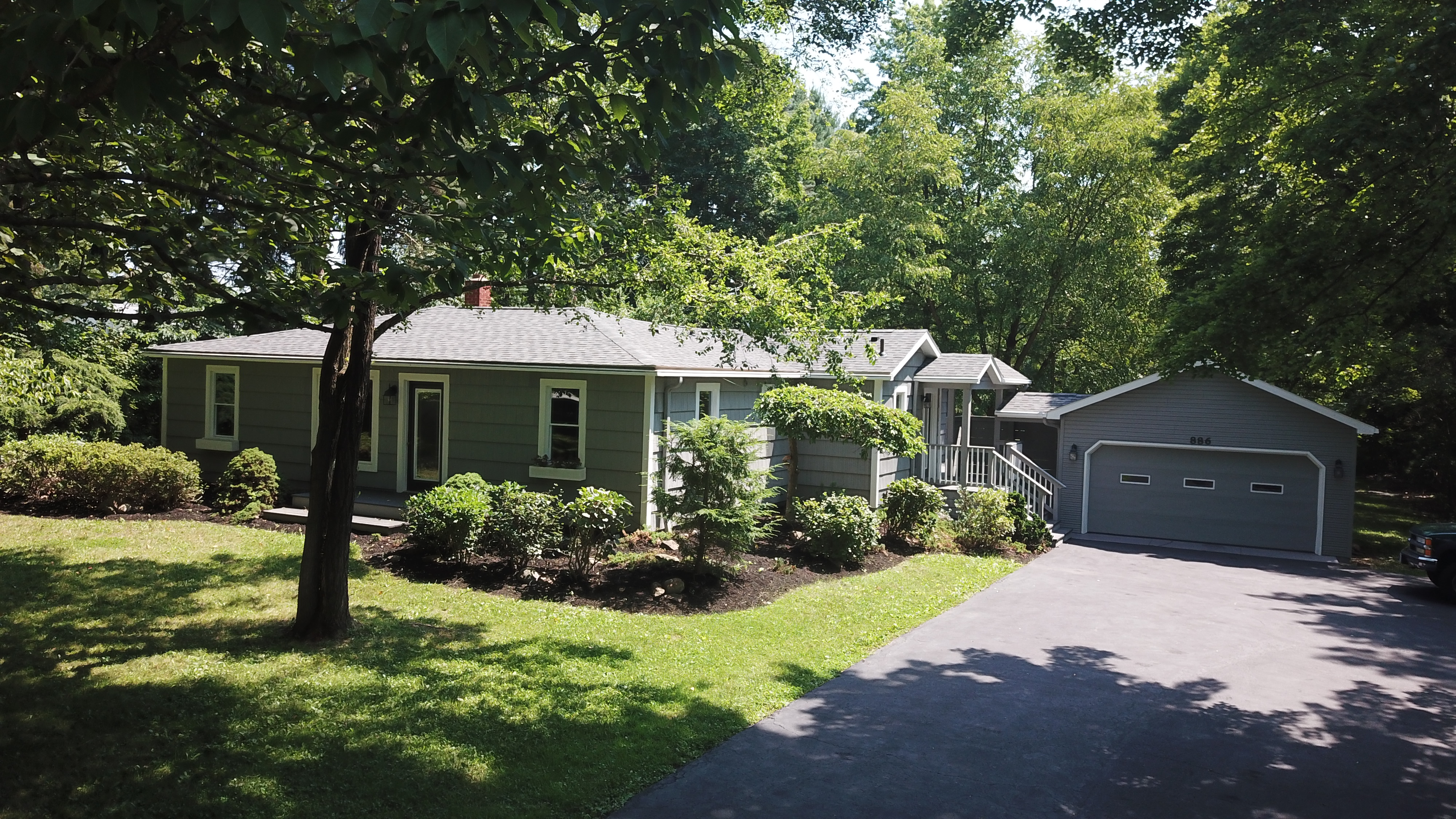 886 North Munroe Road Tallmadge, OH 44278 Aerial Panorama